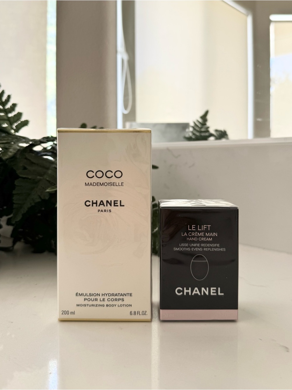 Chanel Coco Mademoiselle Moisturizing Body Lotion + Chanel Le Lift Hand Cream